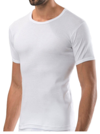 5 stuks Bonanza Basic T-shirt - O-neck - 100% katoen - Wit