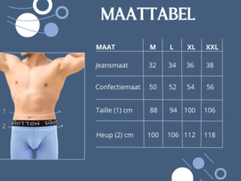 Boxershort - SQOTTON® - Basic - Retro Blauw