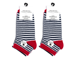 8 paar Dames sneakersokken - Miss Sailor