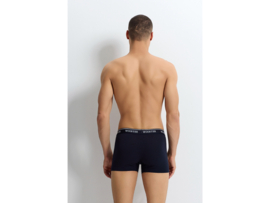 3-Pack WOOSTER® Heren Boxershorts - Marineblauw-Blauw-Lichtblauw