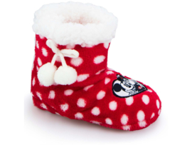 Minnie Mouse Hoge Pantoffel Slofjes - Rood