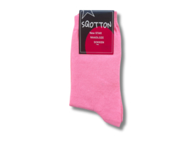 Damessok - SQOTTON - Roze