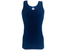 Onderhemd - SQOTTON® - 100% katoen - Marineblauw