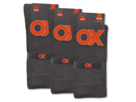 3 paar Basic Herensokken - Naadloos - Antraciet