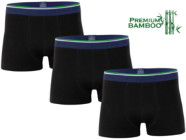 3 stuks Heren boxershort  - Bamboe - Ondergoed - Zwart