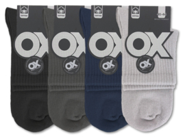 4 paar Quarter herensokken - Naadloos - Basic mix