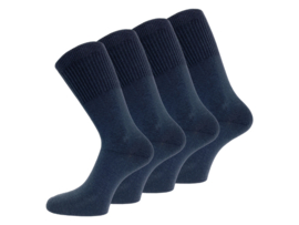 4 paar Niet knellende sokken - Drukvrije boord - Basic - Antraciet