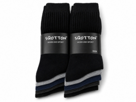 10 paar SQOTTON® Werk- en Sportsokken - Mix