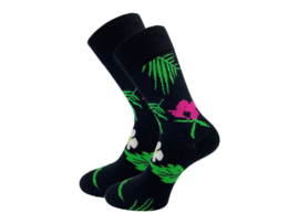 SQOTTON® - Naadloze sokken - Tropical Flower