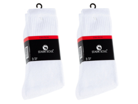 6 paar Stark Soul® Essentials - katoenen sportsokken- Wit