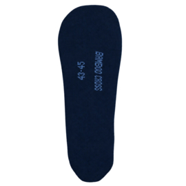 3 paar halfhoge sneakersokken - Bamboe sokken - Naadloos - Marineblauw