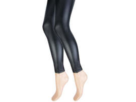 Kinderlegging Leatherlook - Zwart