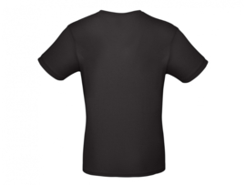 Heren American T-shirt - Ronde hals - Black