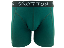 Boxershort - SQOTTON® - Basic - Groen