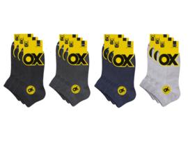 12 paar Heren sneakersokken - Active Mix - Basic colors