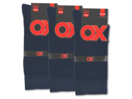 3 paar Basic Herensokken - Naadloos - Marineblauw