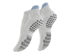 3 Paar STARK SOUL® Yoga sokken met antislipzool - Grijs