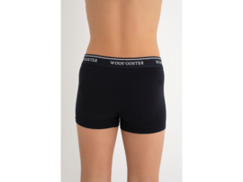3-Pack WOOSTER® Jongens Boxershorts - Zwart-Wit-Zalmoranje