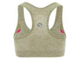 Padded Sportbeha - Racerback - Naadloos - Groen