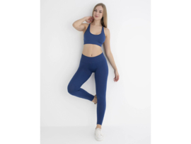 Dames Sportlegging WOOSTER® - Shape & Liftend Effect - Blauw