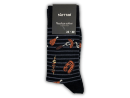 SQOTTON® - Naadloze sokken - BBQ