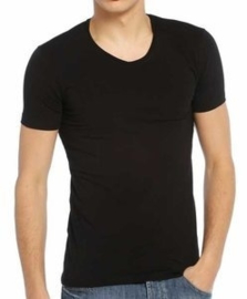 Bonanza T-shirt - V-hals - Zwart