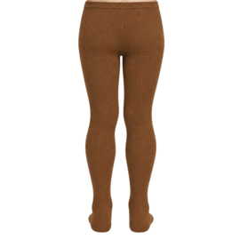 Dunne Katoenen Meisjesmaillot - Kindermaillot - Toffee/Bruin
