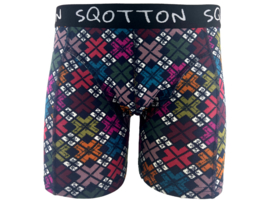Boxershort - SQOTTON® - Colorful - Cross