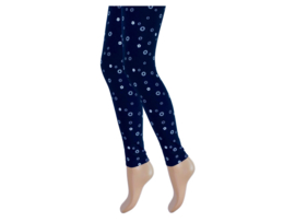 Kinderlegging - Gebloemd - Marine/zwart-Wit