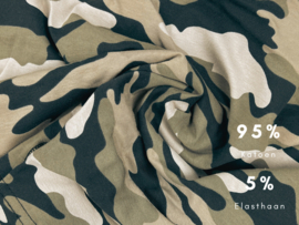 Boxershort - SQOTTON® - Camouflage - Groen