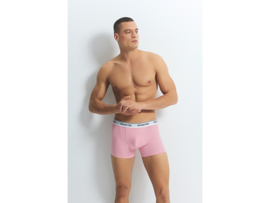 3-Pack WOOSTER® Heren Boxershorts - Roze-Fuchsia-Oranje