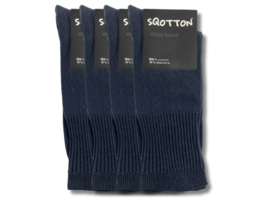 4 paar Niet knellende sokken - Drukvrije boord - Basic - Antraciet