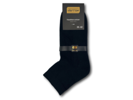 Halfhoge sokken - Badstof - Naadloos - Gold Label - Zwart