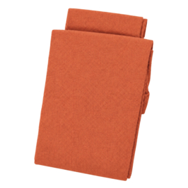 Dunne Katoenen Meisjesmaillot - Kindermaillot - Paprika/Oranje