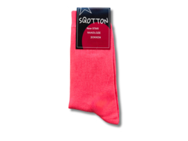 Damessok - SQOTTON - Neon Roze