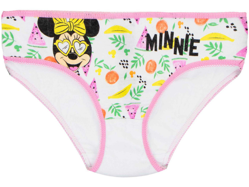 3 Pack Meisjes slips Minnie Mouse Roze Wit Grijs Ondergoed T shirts Sokkenenzo Online sokken ondergoed winkel
