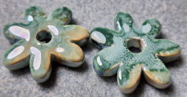 60 bloem Blauw/ groen
