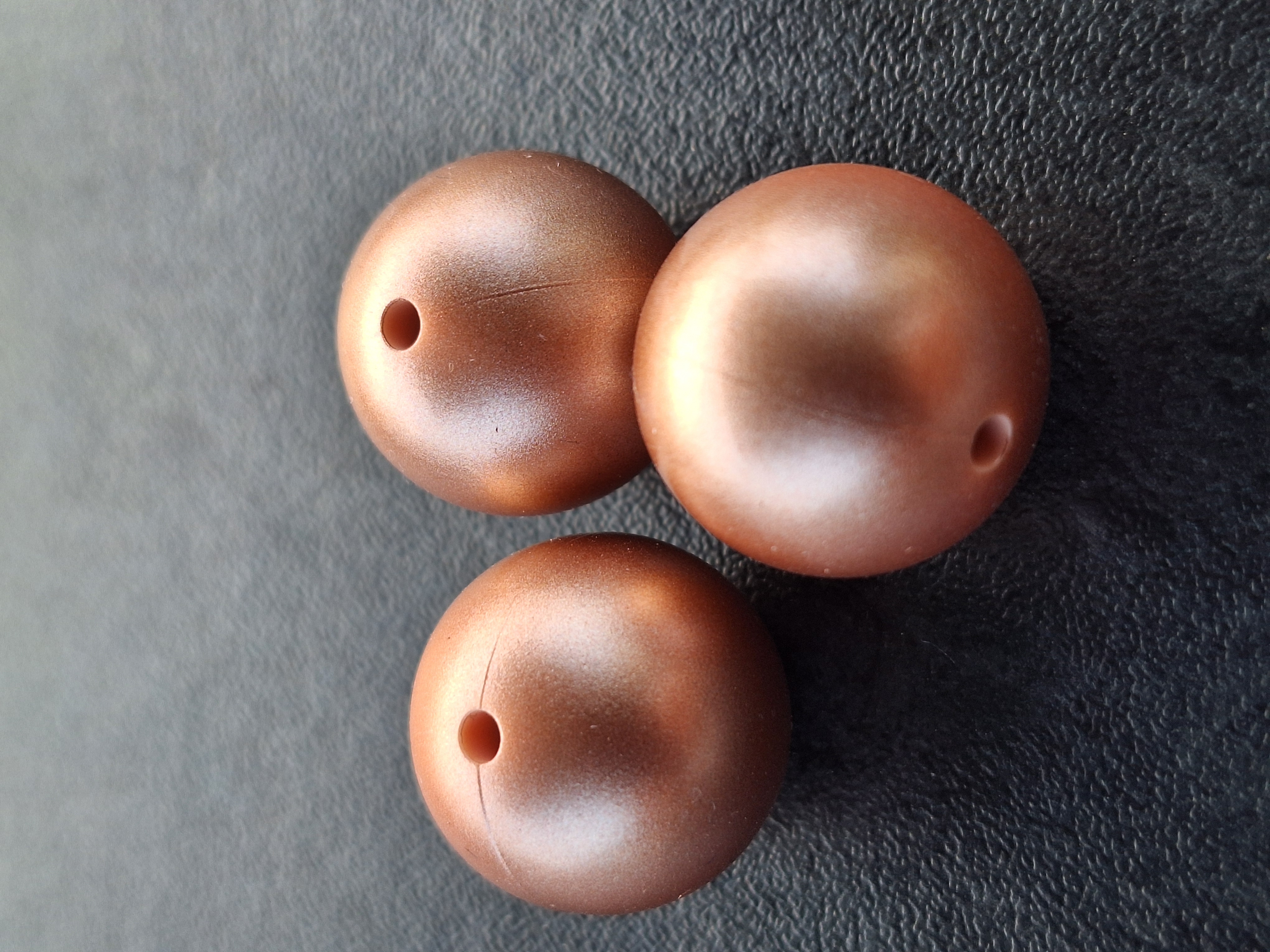 Rond koper kleur