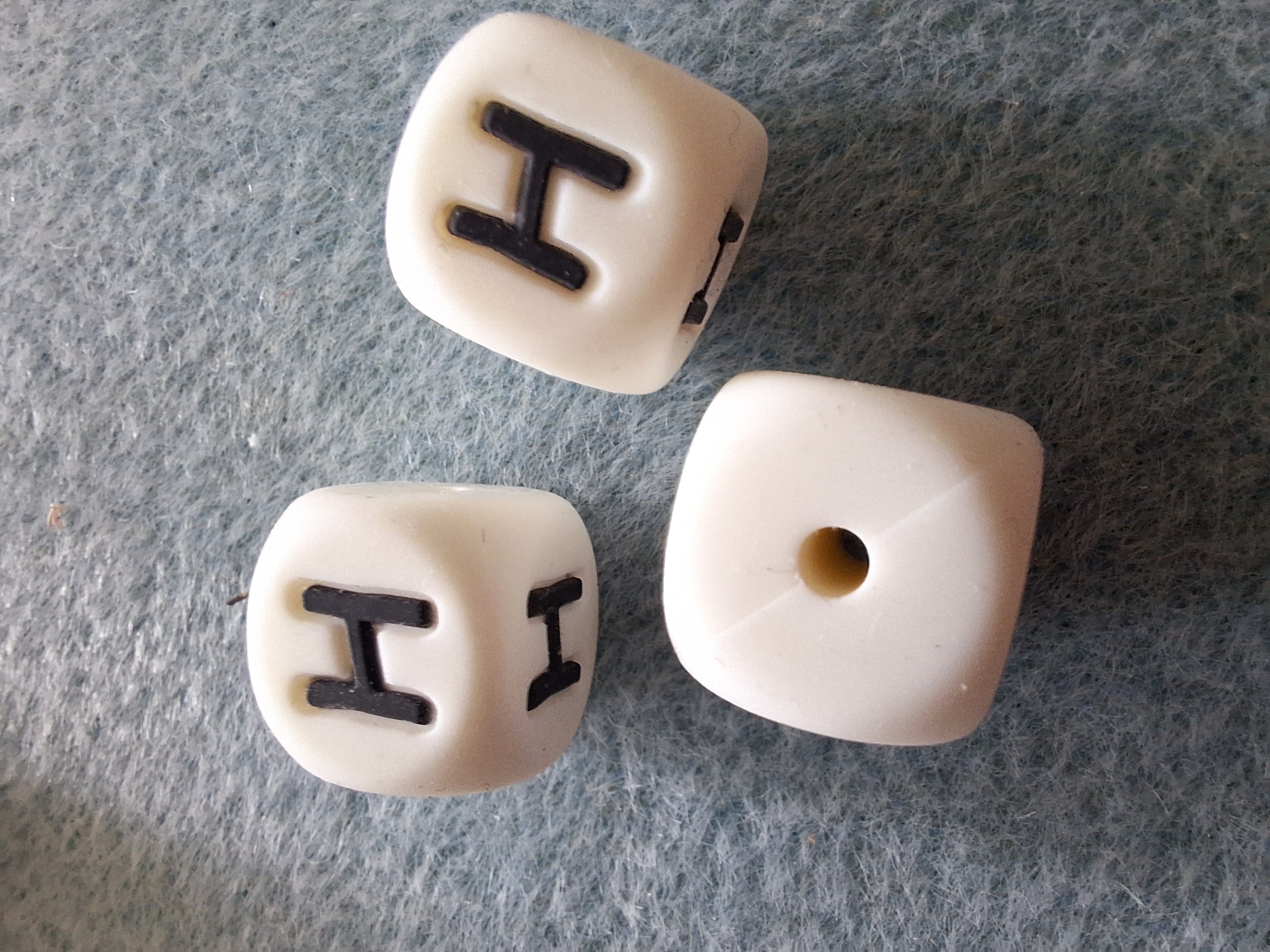 De letter H