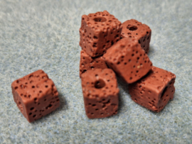 24  Lava Terracotta vierkant
