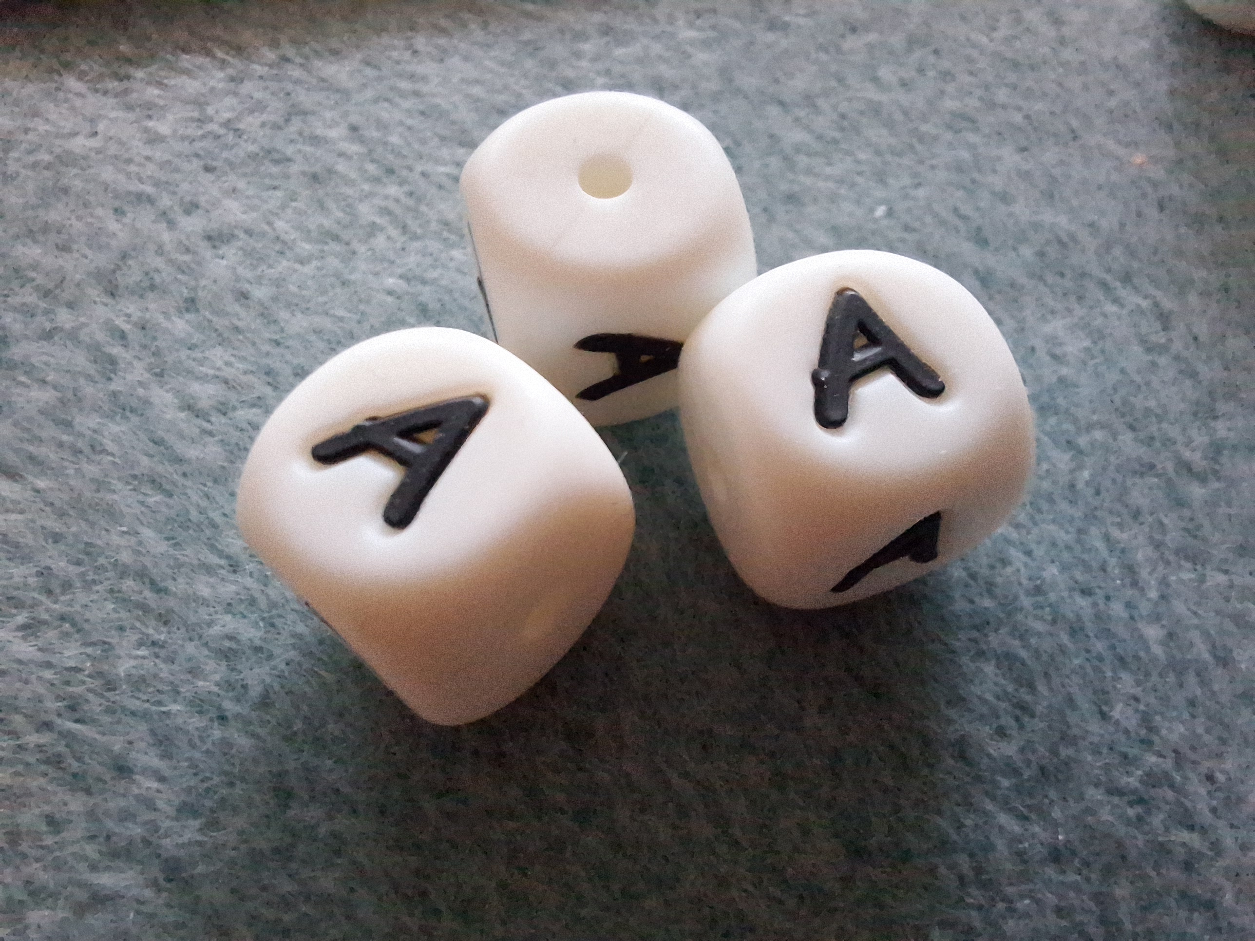 De letter A