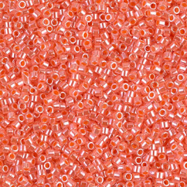 DB0235 - Lined Crystal Salmon Luster