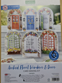 Arched Floral Window & Doors