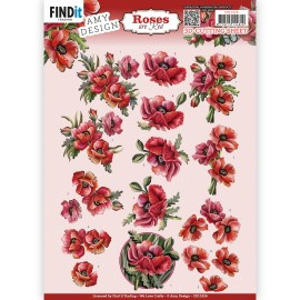 Amy Design - Roses Are Red - Poppies