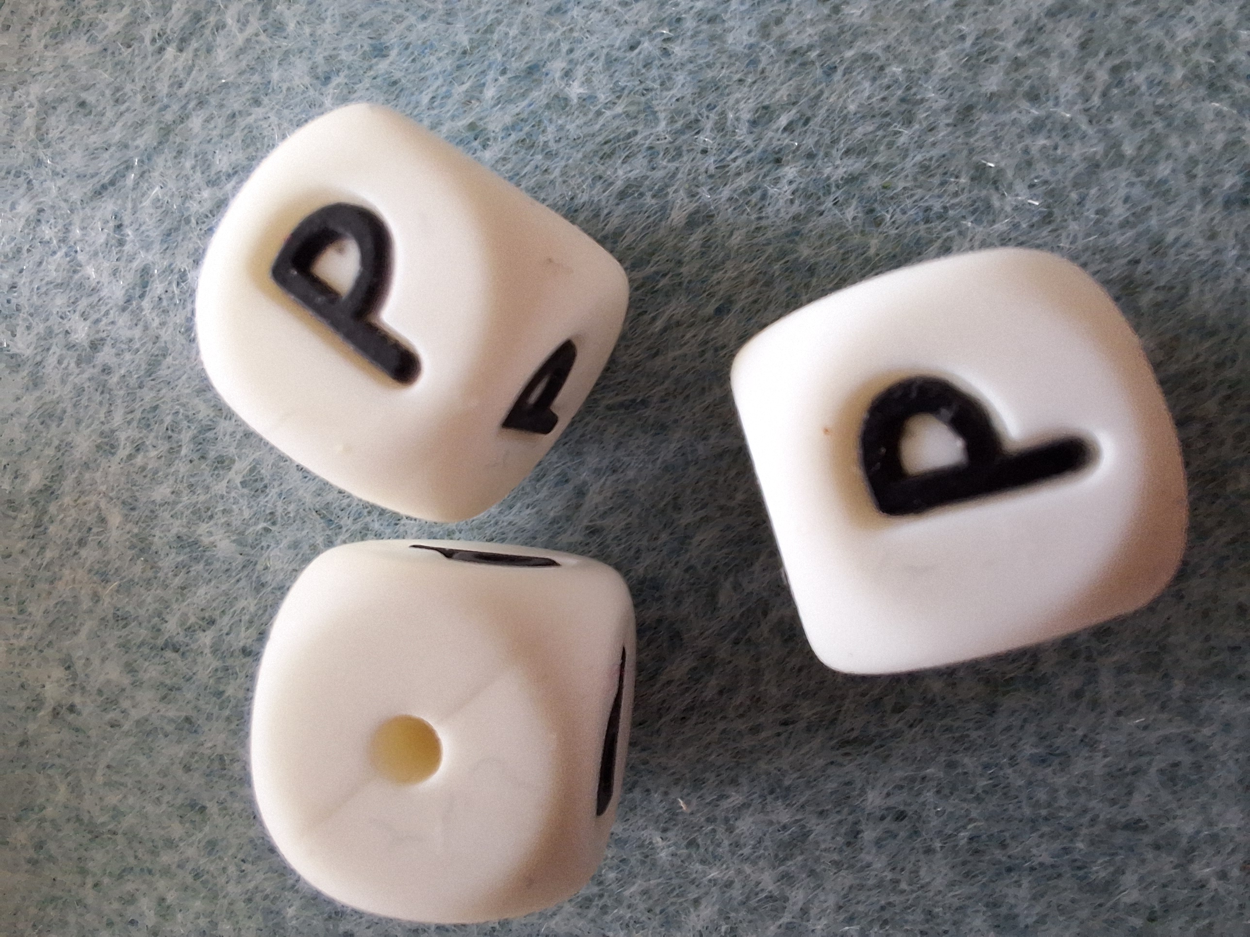 De letter P