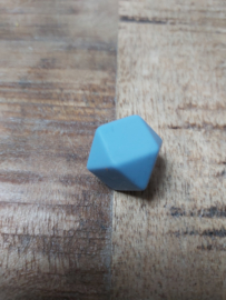 Hexagon grijs  blauw