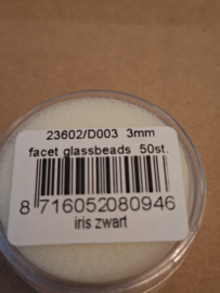 59 facet iris Black