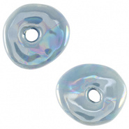 154 donut  licht blauw