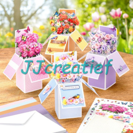 Blooming box bouquets