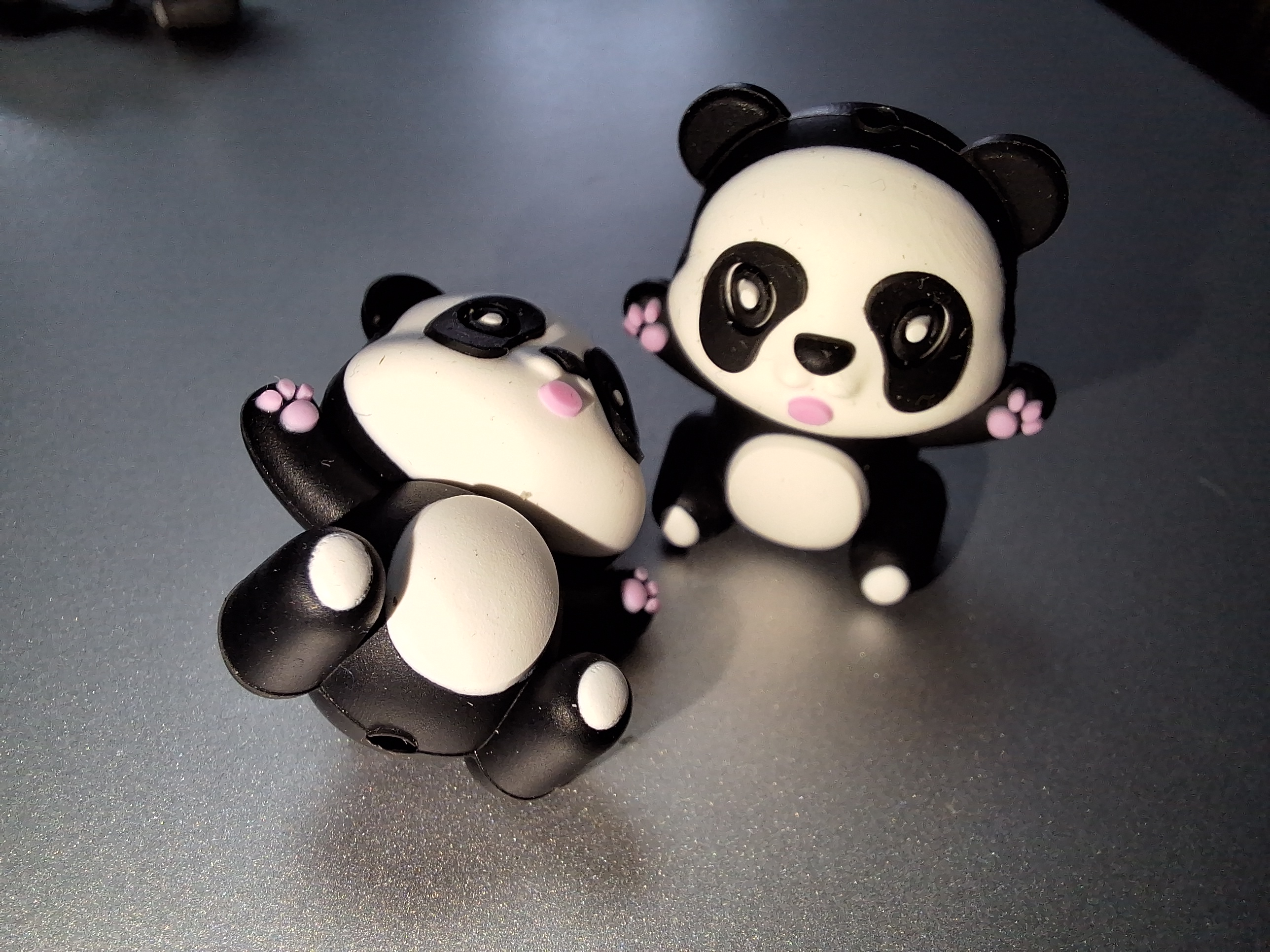 Panda zwart wit